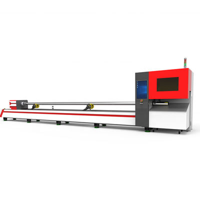 Máy cắt kim loại bằng sợi quang CNC 1kw 6kw Máy ​​cắt ống thép tròn hình chữ nhật vuông