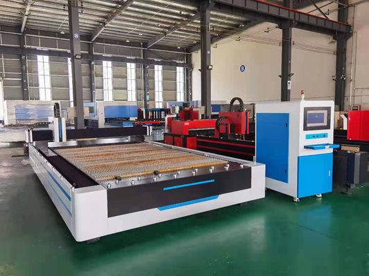 Máy cắt Laser sợi nhôm CNC 10mm Hình dạng kim loại IPG Raycus