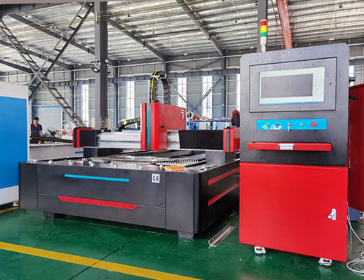 Máy cắt Laser sợi CNC 1000W Máy cắt Laser tấm kim loại 10 Mm 4000x2000mm