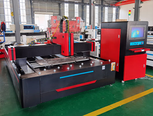 Máy cắt Laser sợi nhôm CNC 10mm Hình dạng kim loại IPG Raycus