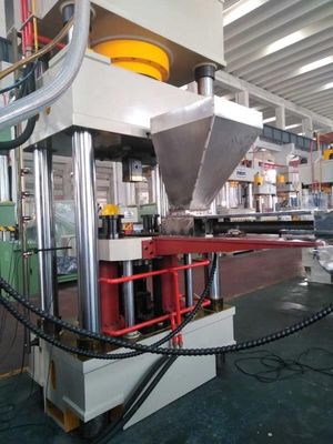 Máy ép thủy lực 100Ton Máy nén muối khối Làm gia súc Cừu 11KW 600mm