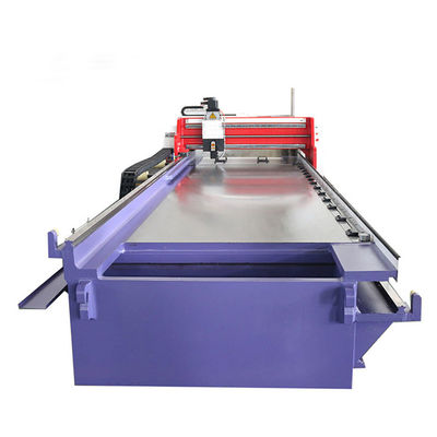 Máy cắt rãnh CNC V tự động ổ đôi cho cửa tủ 1250mm 70m / phút
