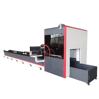 Máy cắt bằng sợi quang CNC 6000w Ống kim loại SS FSCUT 3000C