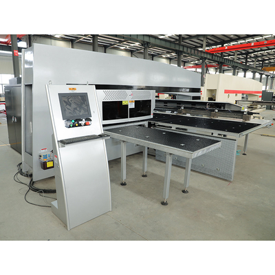 Máy đục lỗ CNC thủy lực 300 KN Máy đục lỗ tự động Loại O